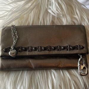 Brighton Metallic Genuine Leather Wallet 🔥